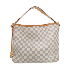Louis Vuitton Damier Azur White Delightful Semi Shoulder Bag